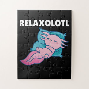 Relaxolotl Axolotl Lovers, Cute Animals Relax Vark Legpuzzel