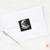 Relaxolotl Axolotl Lovers, Cute Animals Relax Vierkante Sticker (Envelop)