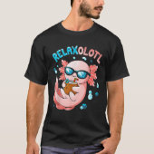 Relaxolotl Funny Axolotl Relax T-shirt (Voorkant)