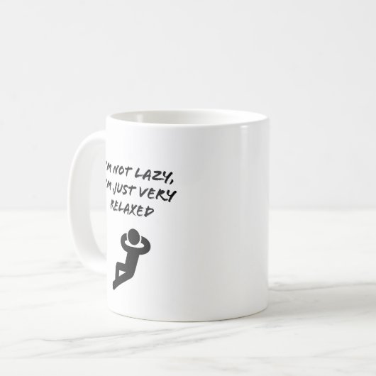 Relaxt Koffiemok (Voorkant links)