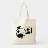 relaxte partner tote bag (Achterkant)