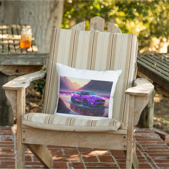 relaxte retro kussen (Stoel)