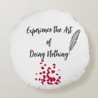 Relaxtijd rond Sierkussen Rond Kussen