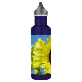 'Relay for Life', aangepaste zonnebloemen Aluminiu Waterfles (Links)