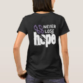 Relay for Life - NOOIT VERLIES HOPE T-shirt (Achterkant)