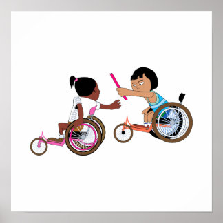 Relay Race Poster