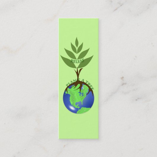 ReLeaf - Plant Een Boom Mini Visitekaartje (Voorkant)