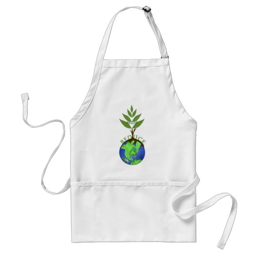 Releaf Reduce Recycle Standaard Schort (Voorkant)