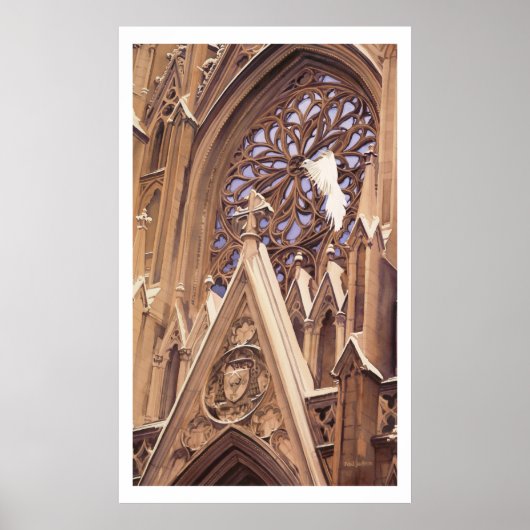"Release Dove" in Church Artwork Poster (Voorkant)