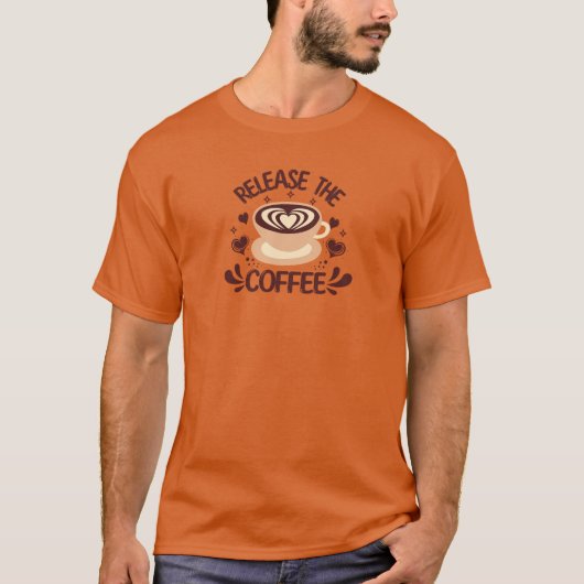 Release the Coffee shirt (Voorkant)