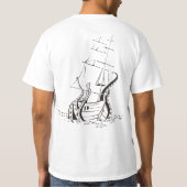 Release the Kraken! T-shirt (Achterkant)