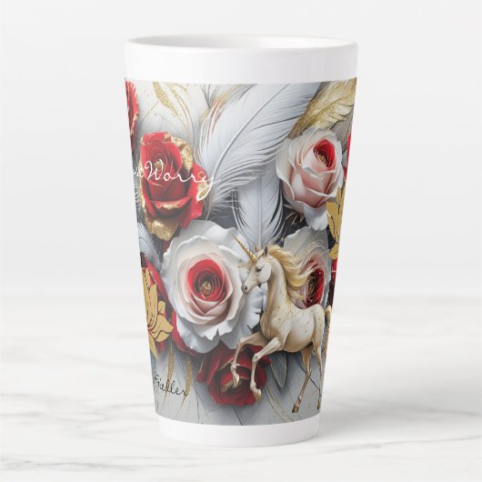 Release Worry-Latte Mug Latte Mok (Voorkant)