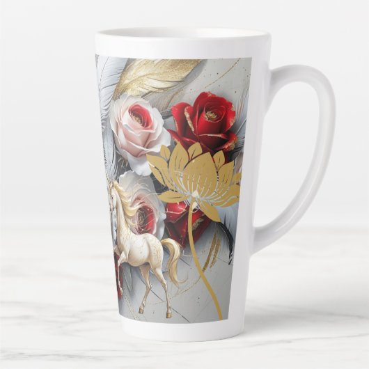 Release Worry-Latte Mug Latte Mok (Rechts)