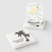 Relentless Design Betrouwbaar gebed Stenen Onderzetter (Zijkant)