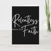 Relentless Faith Hebrews 10-23 Women's Bible Scrip Kaart (Voorkant)