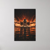 Relentless Flow – Butterfly Power Canvas Print (Voorkant)