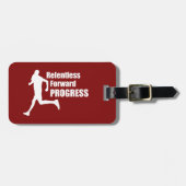 Relentless Forward Progress Running Bagagelabel (Voorkant horizontaal)