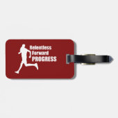Relentless Forward Progress Running Bagagelabel (Achterkant horizontaal)