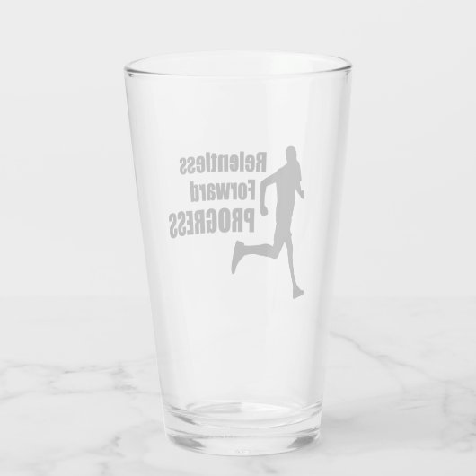Relentless Forward Progress Running Glas (Achterkant)