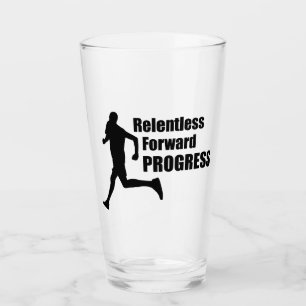 Relentless Forward Progress Running Glas