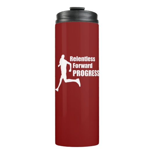 Relentless Forward Progress Running Thermosbeker (Voorkant)