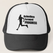 Relentless Forward Progress Running Trucker Pet (Voorkant)