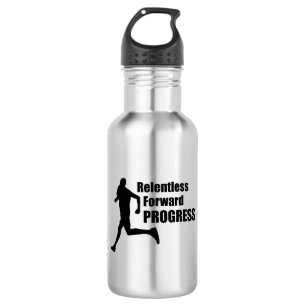 Relentless Forward Progress Running Waterfles