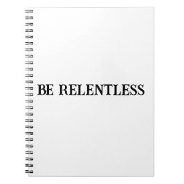 Relentless Mindset Notitieboek voor mannen
