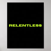 Relentless  poster (Voorkant)