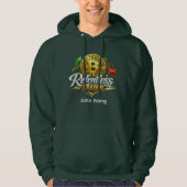 Relentless Trader Bitcoin Hoodie | Custom Name (Voorkant)