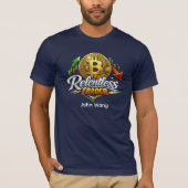 Relentless Trader Bitcoin T-Shirt | Custom Name (Voorkant)
