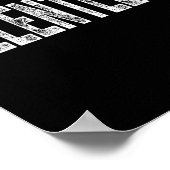 Relentless Workout Motivation Shirt Poster (Hoek)