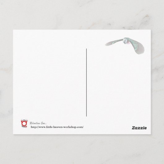 Relentless Zee Briefkaart (Achterkant)