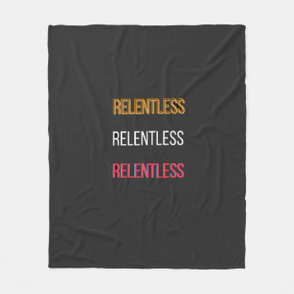 RelentlessT-Shirt Fleece Deken