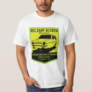 Reliant Robin Britse auto T-shirt