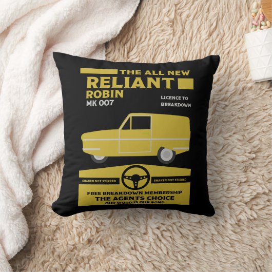 Reliant Robin Car Kussen (Deken)