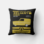 Reliant Robin Car Kussen (Achterkant)
