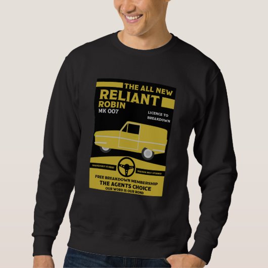 Reliant Robin Car Trui (Voorkant)