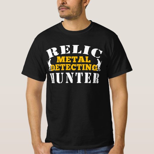 Relic Metal Detecting Hunter beroemd gemaakt door  T-shirt (Voorkant)