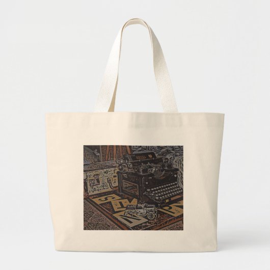 relics grote tote bag (Voorkant)