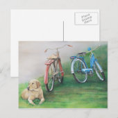 Relics Original Dog Art Briefkaart (Voorkant / Achterkant)