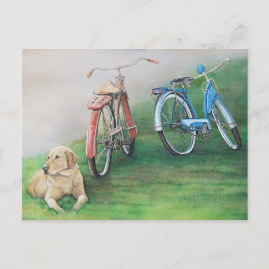 Relics Original Dog Art Briefkaart (Voorkant)