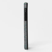 Reliëf Bloemen met Kleur Case-Mate iPhone Case (Achterkant/links)