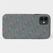 Reliëf Bloemen met Kleur Case-Mate iPhone Case (Achterkant (horizontaal))
