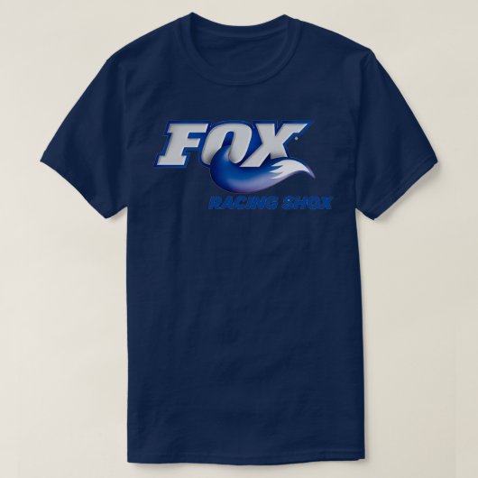 Relief Blue Fox-ontwerp T-shirt (Design voorkant)