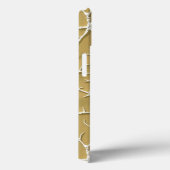 Reliëf Khaki Tak iPhone Hoesje Design (Achterkant / Rechts)
