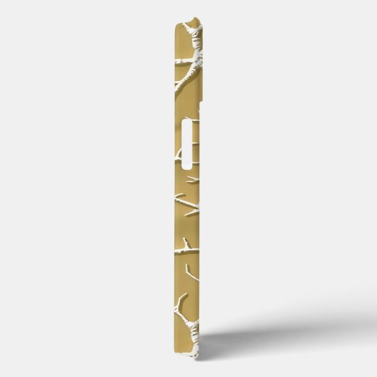 Reliëf Khaki Tak iPhone Hoesje Design (Achterkant / Rechts)