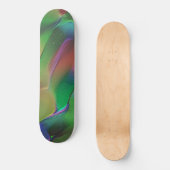 reliëf met een overheersend groen en geel persoonlijk skateboard (Voorkant)