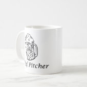 Relief Pitcher Koffiemok (Voorkant links)