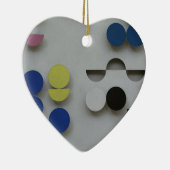 Relief rechthoekig door Sophie Taeuber-Arp Keramisch Ornament (Rechts)